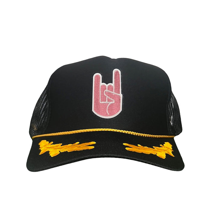 Texas Longhorns Pink Hook'Em Hand Embroidered Hats / UT9045 / MM