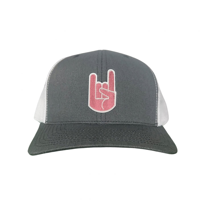 Texas Longhorns Pink Hook'Em Hand Embroidered Hats / UT9045 / MM