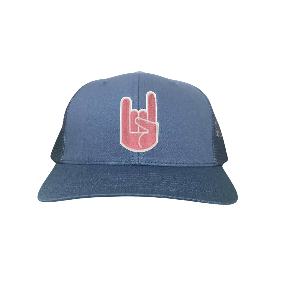 Texas Longhorns Pink Hook'Em Hand Embroidered Hats / UT9045 / MM