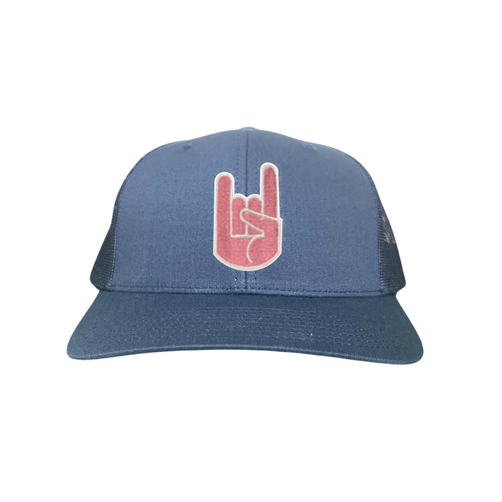 Texas Longhorns Pink Hook'Em Hand Embroidered Hats / UT9045 / MM