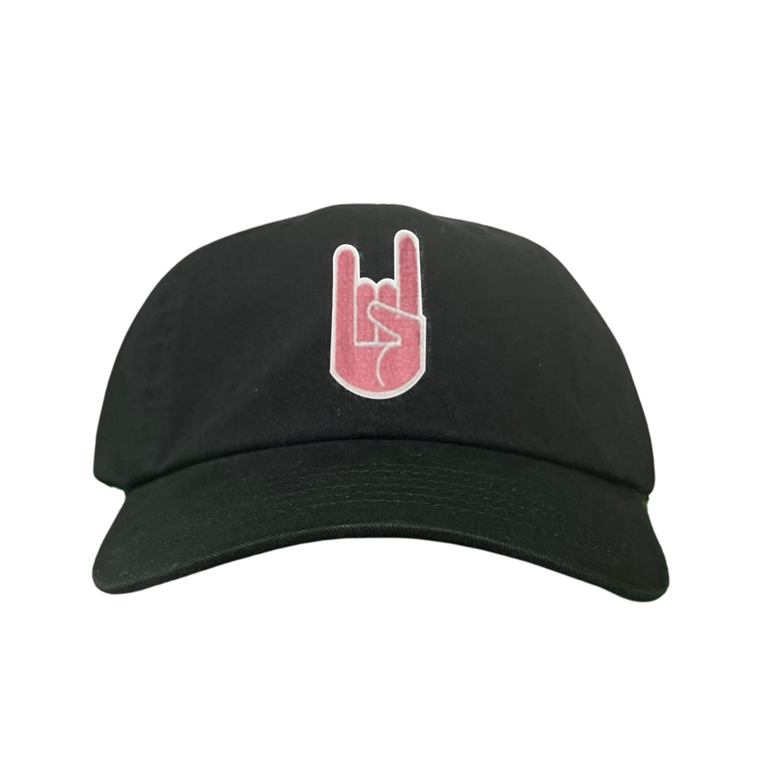 Texas Longhorns Pink Hook'Em Hand Embroidered Hats / UT9045 / MM