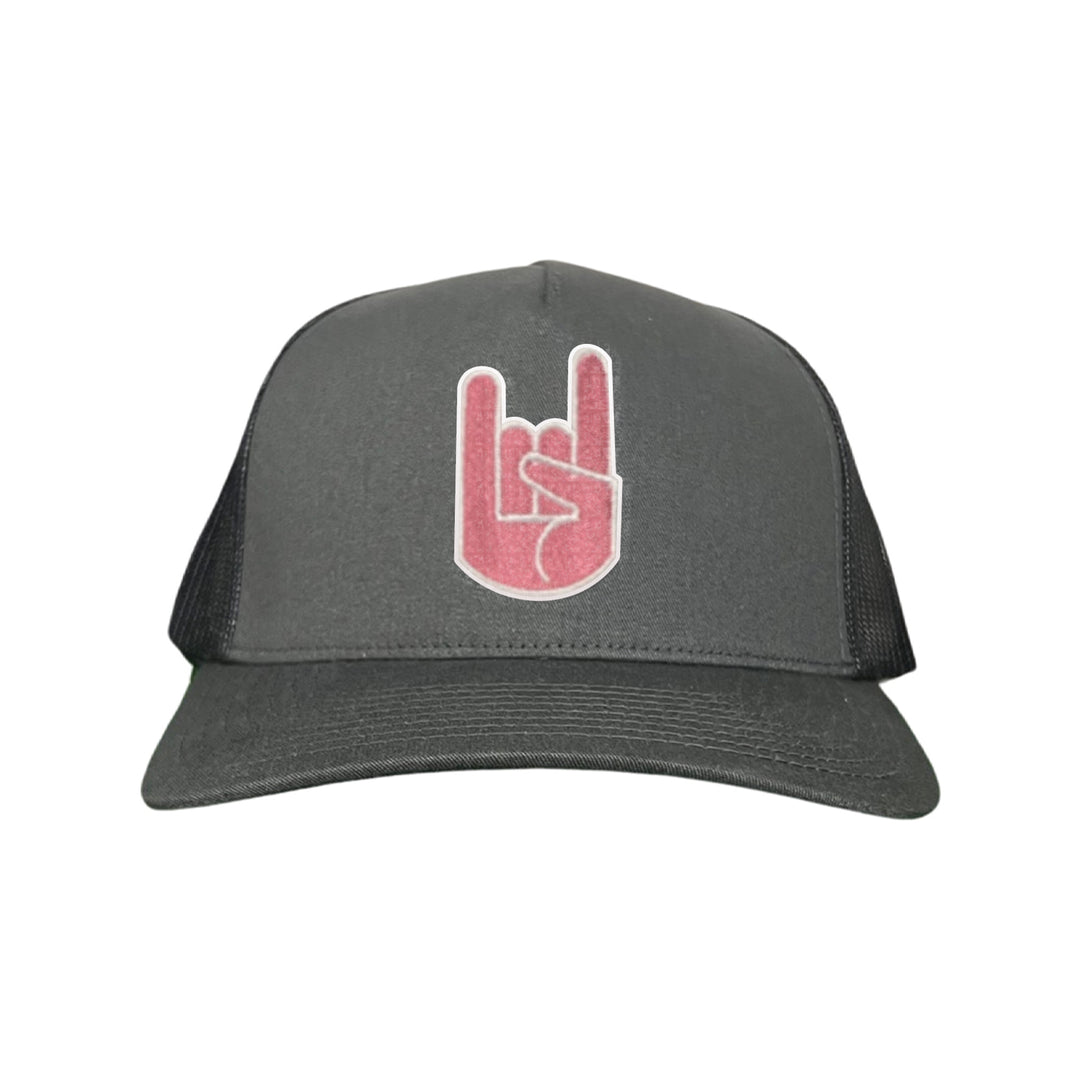 Texas Longhorns Pink Hook'Em Hand Embroidered Hats / UT9045 / MM