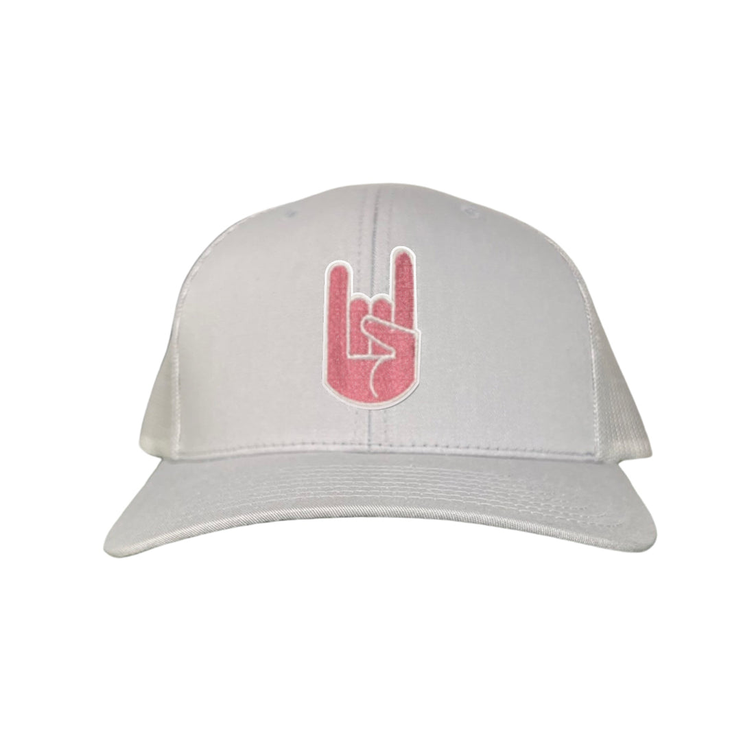 Texas Longhorns Pink Hook'Em Hand Embroidered Hats / UT9045 / MM