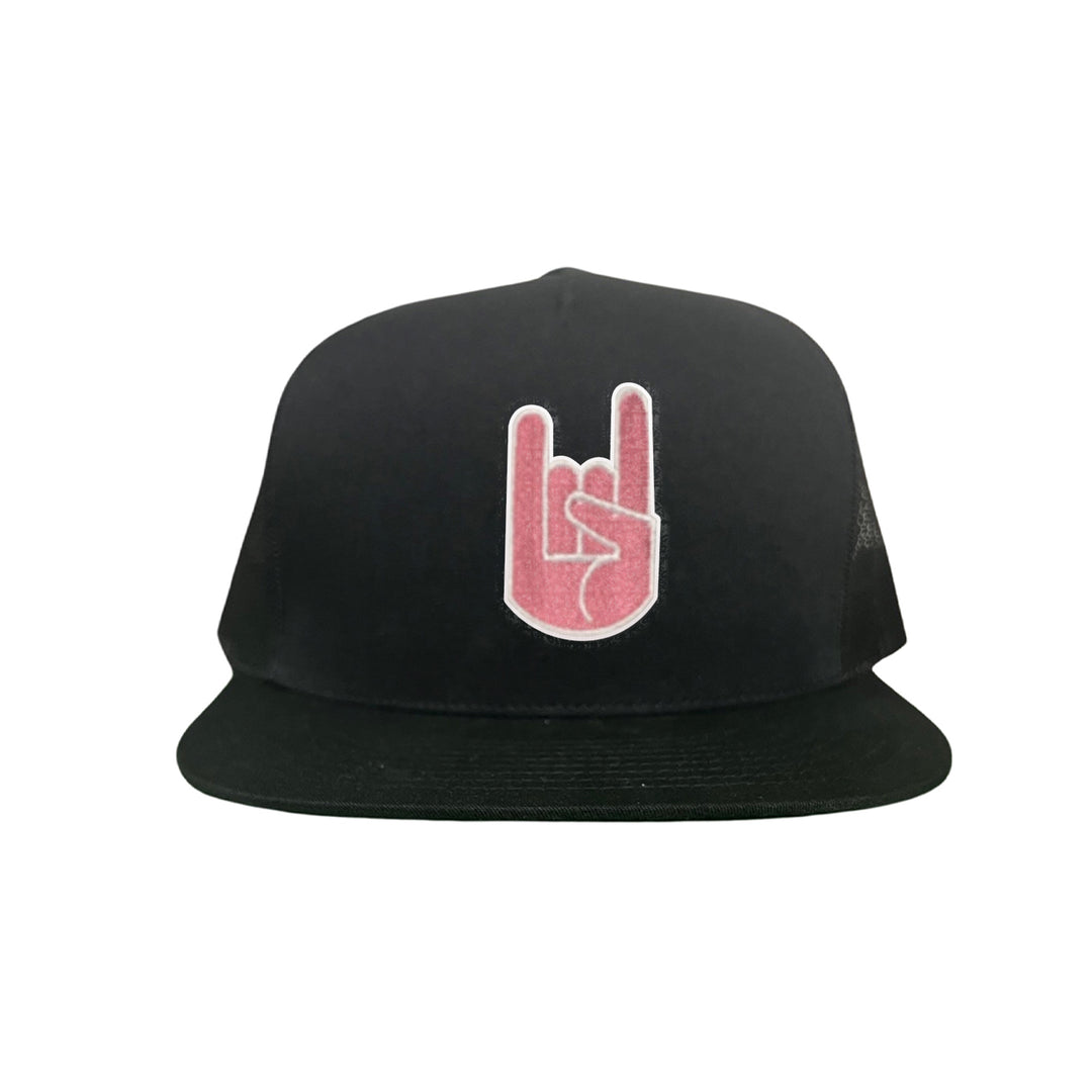 Texas Longhorns Pink Hook'Em Hand Embroidered Hats / UT9045 / MM