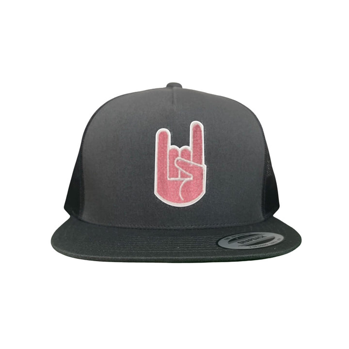 Texas Longhorns Pink Hook'Em Hand Embroidered Hats / UT9045 / MM