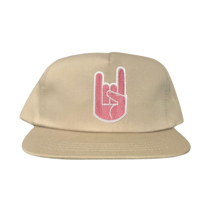 Texas Longhorns Pink Hook'Em Hand Embroidered Hats / UT9045 / MM