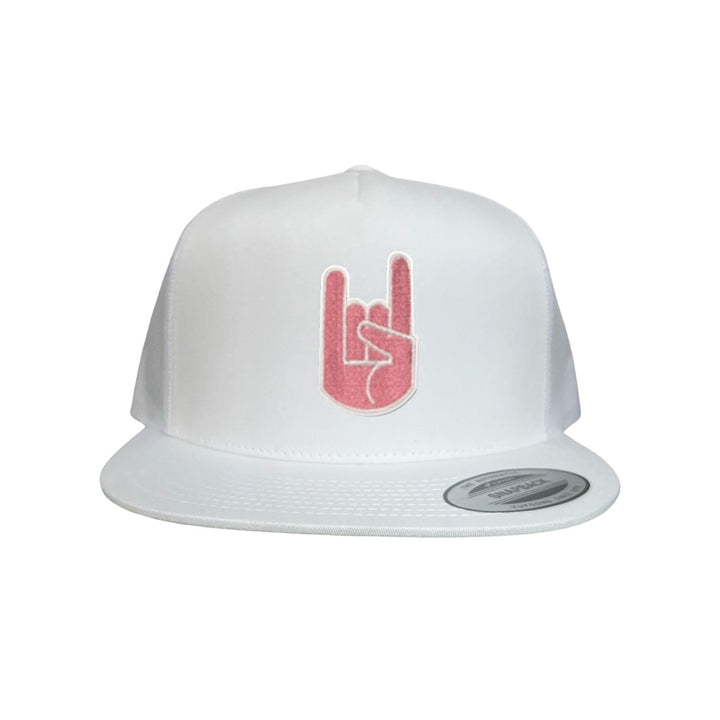 Texas Longhorns Pink Hook'Em Hand Embroidered Hats / UT9045 / MM