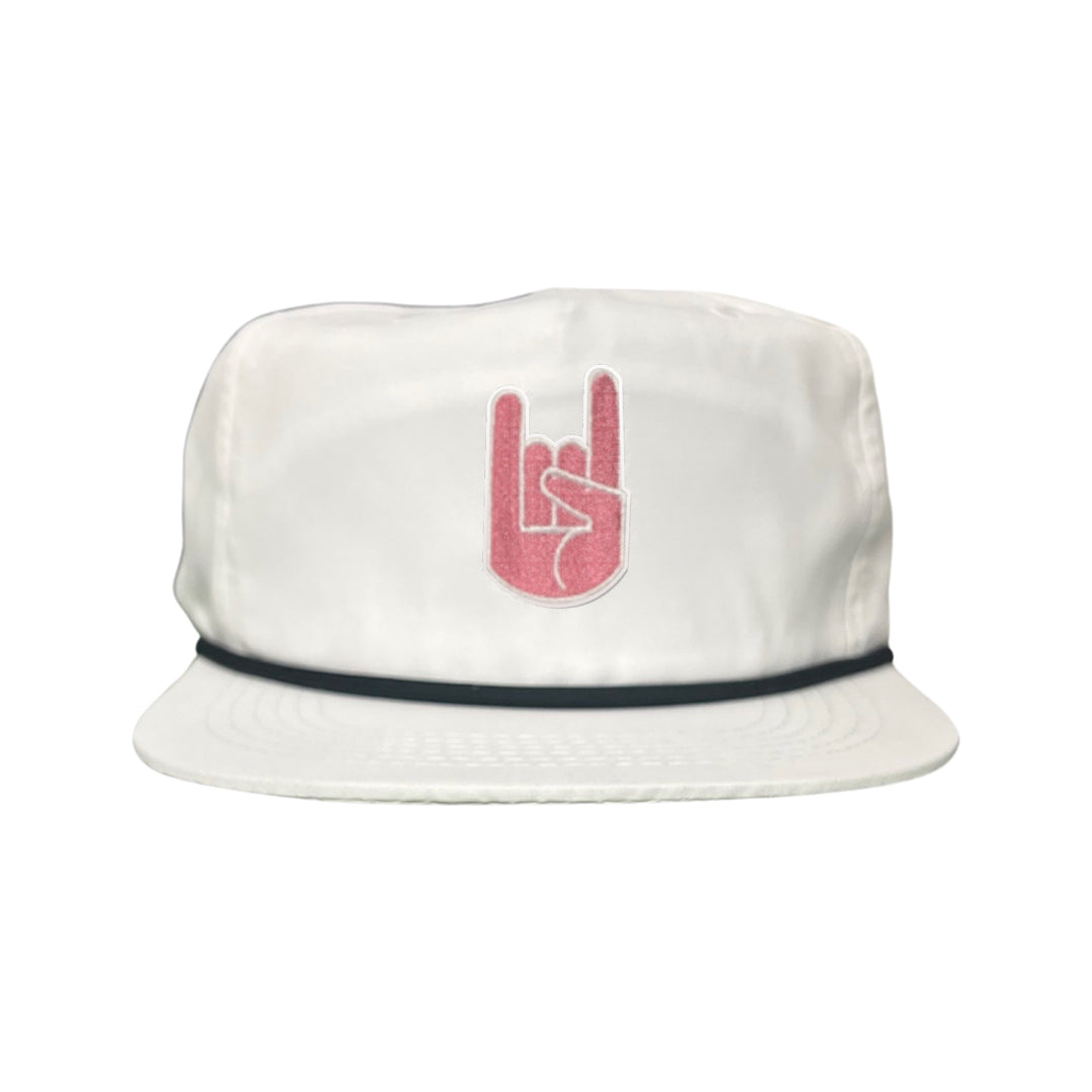 Texas Longhorns Pink Hook'Em Hand Embroidered Hats / UT9045 / MM