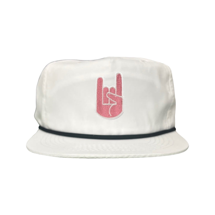 Texas Longhorns Pink Hook'Em Hand Embroidered Hats / UT9045 / MM