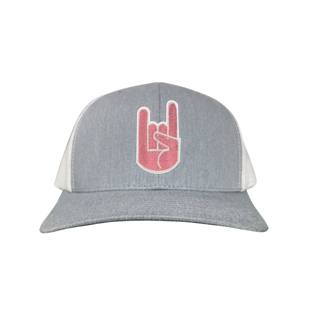 Texas Longhorns Pink Hook'Em Hand Embroidered Hats / UT9045 / MM