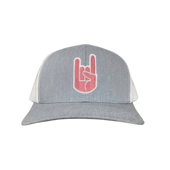 Texas Longhorns Pink Hook'Em Hand Embroidered Hats / UT9045 / MM