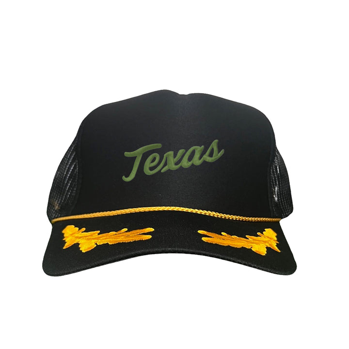 Texas Longhorns / Green Texas Script Retro / Dad Hat - 021 - CT