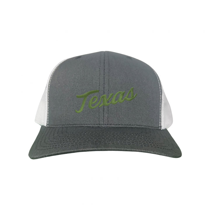 Texas Longhorns / Green Texas Script Retro / Dad Hat - 021 - CT