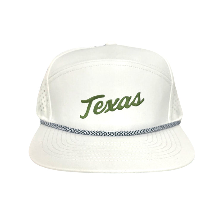 Texas Longhorns / Green Texas Script Retro / Dad Hat - 021 - CT
