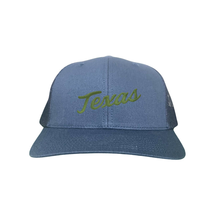 Texas Longhorns / Green Texas Script Retro / Dad Hat - 021 - CT