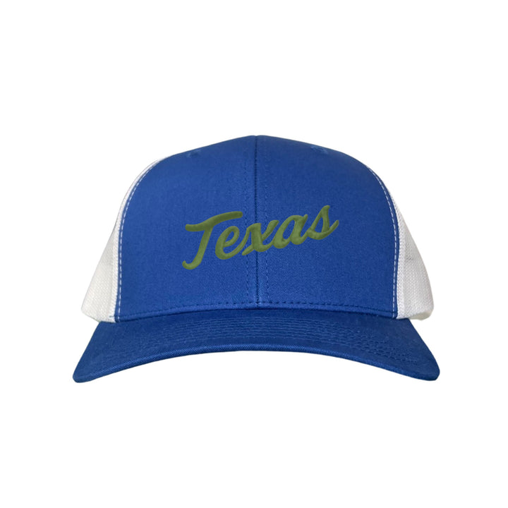 Texas Longhorns / Green Texas Script Retro / Dad Hat - 021 - CT