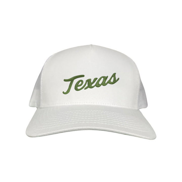 Texas Longhorns / Green Texas Script Retro / Dad Hat - 021 - CT
