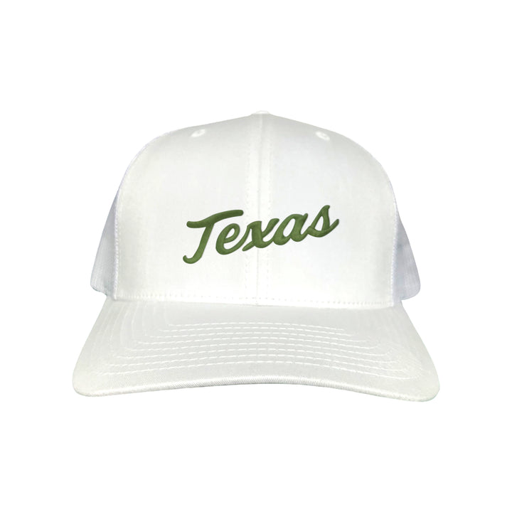 Texas Longhorns / Green Texas Script Retro / Dad Hat - 021 - CT