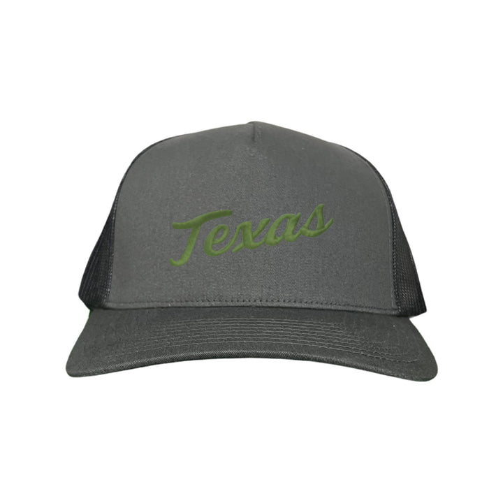 Texas Longhorns / Green Texas Script Retro / Dad Hat - 021 - CT