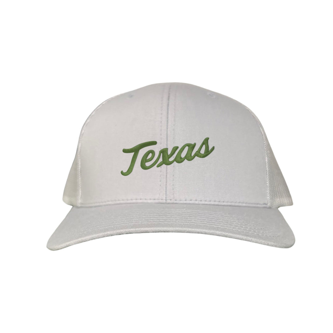 Texas Longhorns / Green Texas Script Retro / Dad Hat - 021 - CT