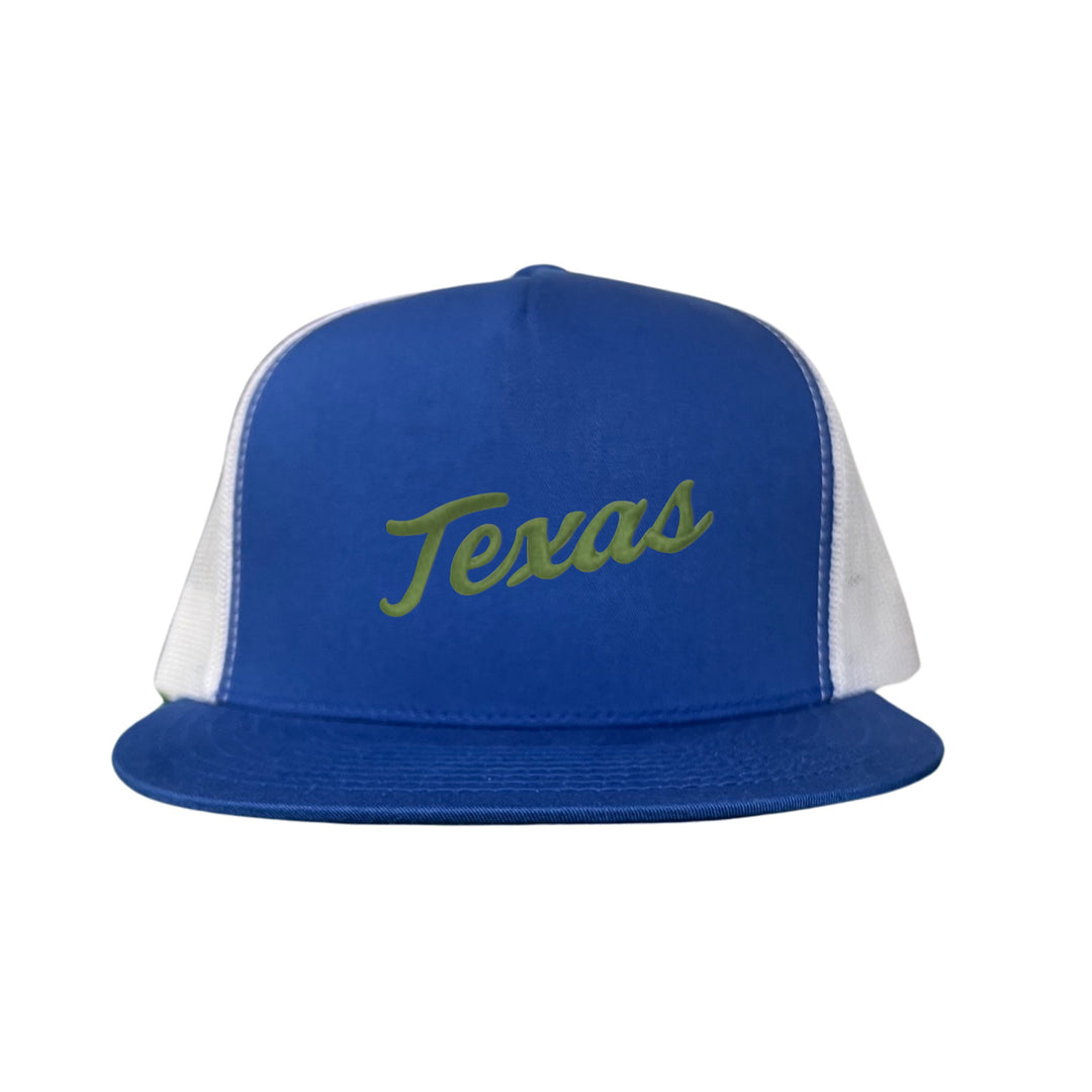 Texas Longhorns / Green Texas Script Retro / Dad Hat - 021 - CT