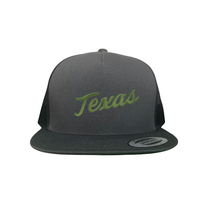 Texas Longhorns / Green Texas Script Retro / Dad Hat - 021 - CT