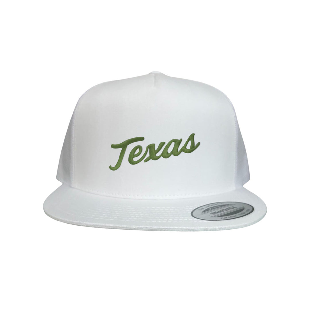 Texas Longhorns / Green Texas Script Retro / Dad Hat - 021 - CT