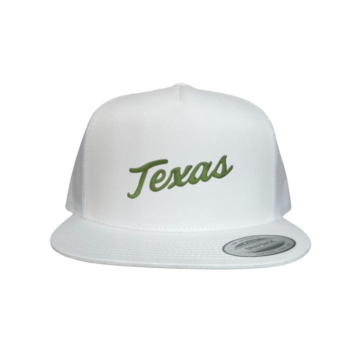 Texas Longhorns / Green Texas Script Retro / Dad Hat - 021 - CT