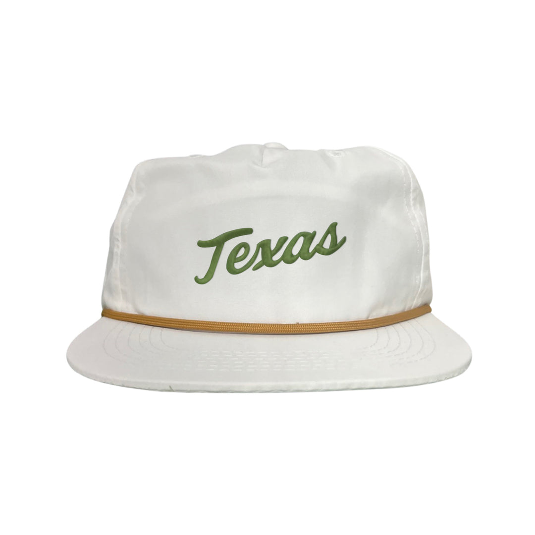 Texas Longhorns / Green Texas Script Retro / Dad Hat - 021 - CT