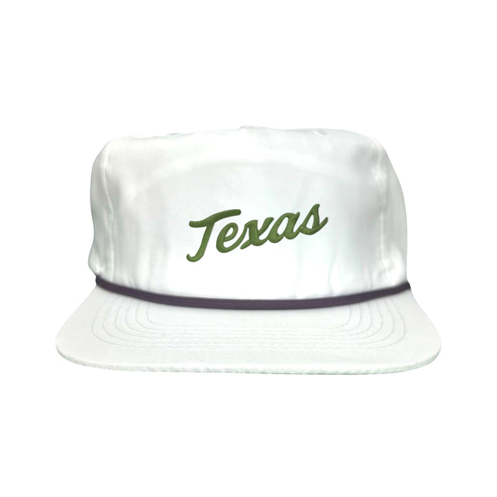 Texas Longhorns / Green Texas Script Retro / Dad Hat - 021 - CT