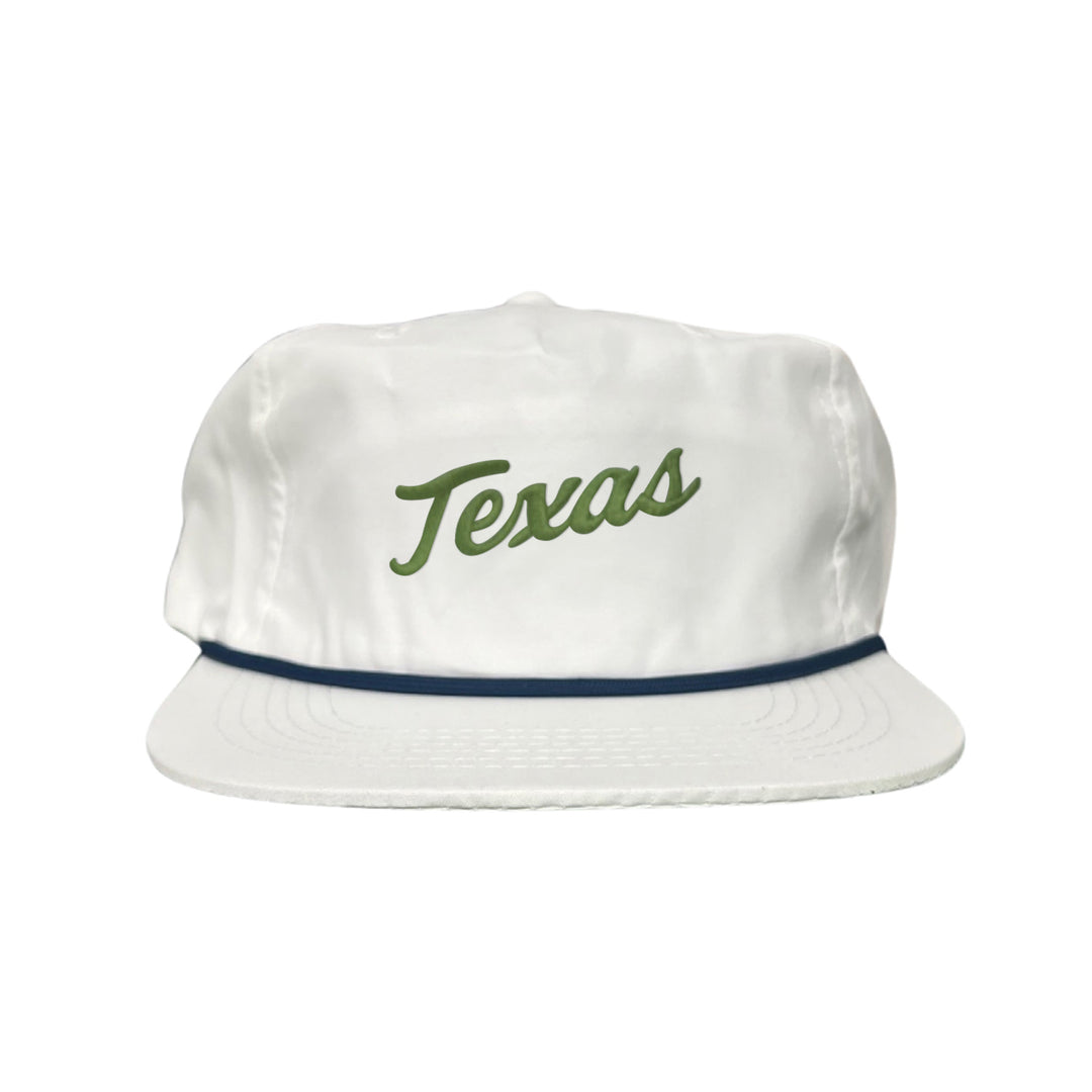 Texas Longhorns / Green Texas Script Retro / Dad Hat - 021 - CT