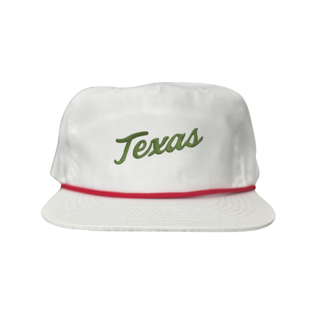 Texas Longhorns / Green Texas Script Retro / Dad Hat - 021 - CT