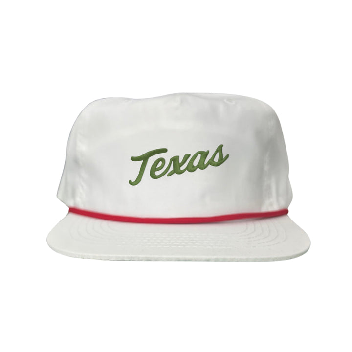 Texas Longhorns / Green Texas Script Retro / Dad Hat - 021 - CT