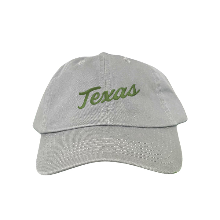 Texas Longhorns / Green Texas Script Retro / Dad Hat - 021 - CT