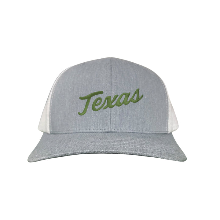 Texas Longhorns / Green Texas Script Retro / Dad Hat - 021 - CT