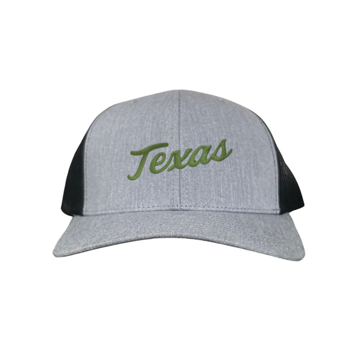 Texas Longhorns / Green Texas Script Retro / Dad Hat - 021 - CT