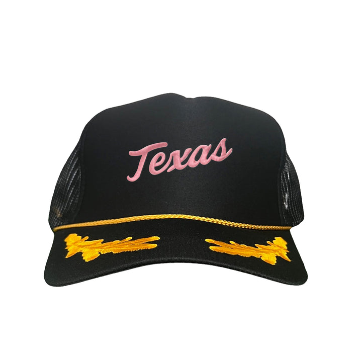 Texas Longhorns / Pink Texas Script Retro / Dad Hat - 021 - CT