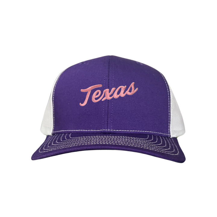 Texas Longhorns / Pink Texas Script Retro / Dad Hat - 021 - CT