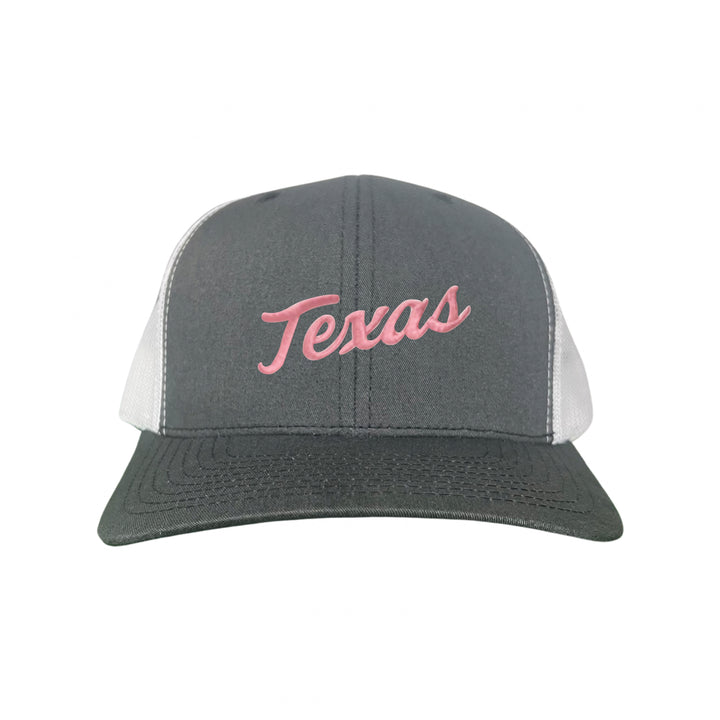 Texas Longhorns / Pink Texas Script Retro / Dad Hat - 021 - CT