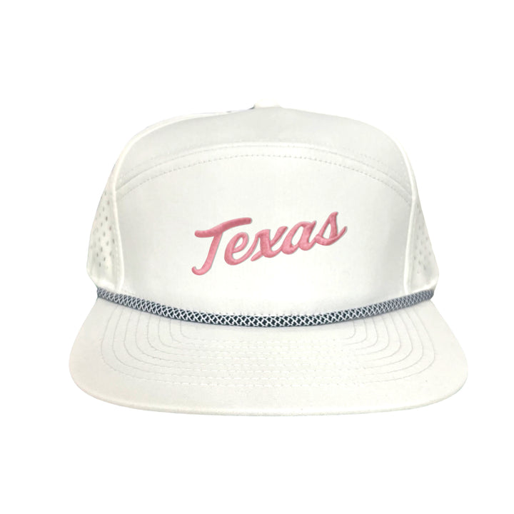 Texas Longhorns / Pink Texas Script Retro / Dad Hat - 021 - CT