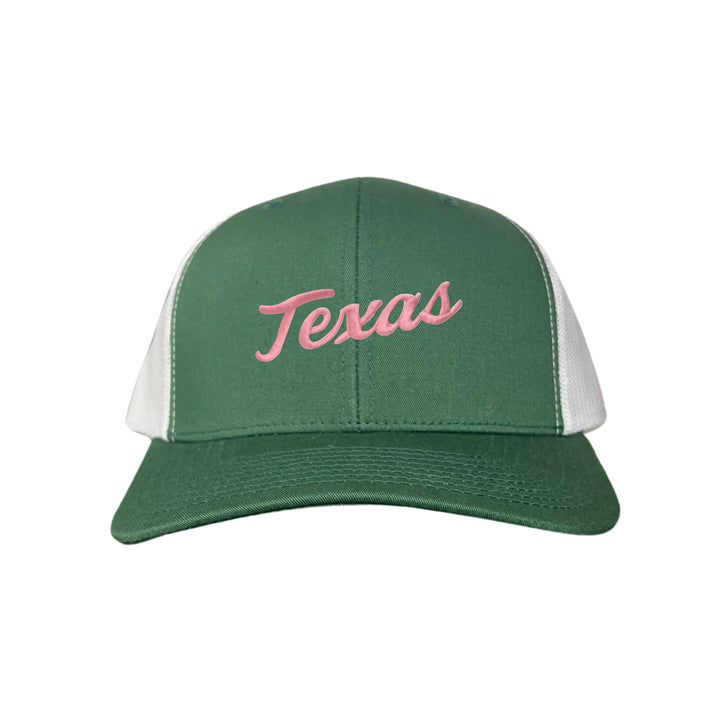 Texas Longhorns / Pink Texas Script Retro / Dad Hat - 021 - CT