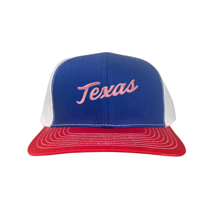 Texas Longhorns / Pink Texas Script Retro / Dad Hat - 021 - CT