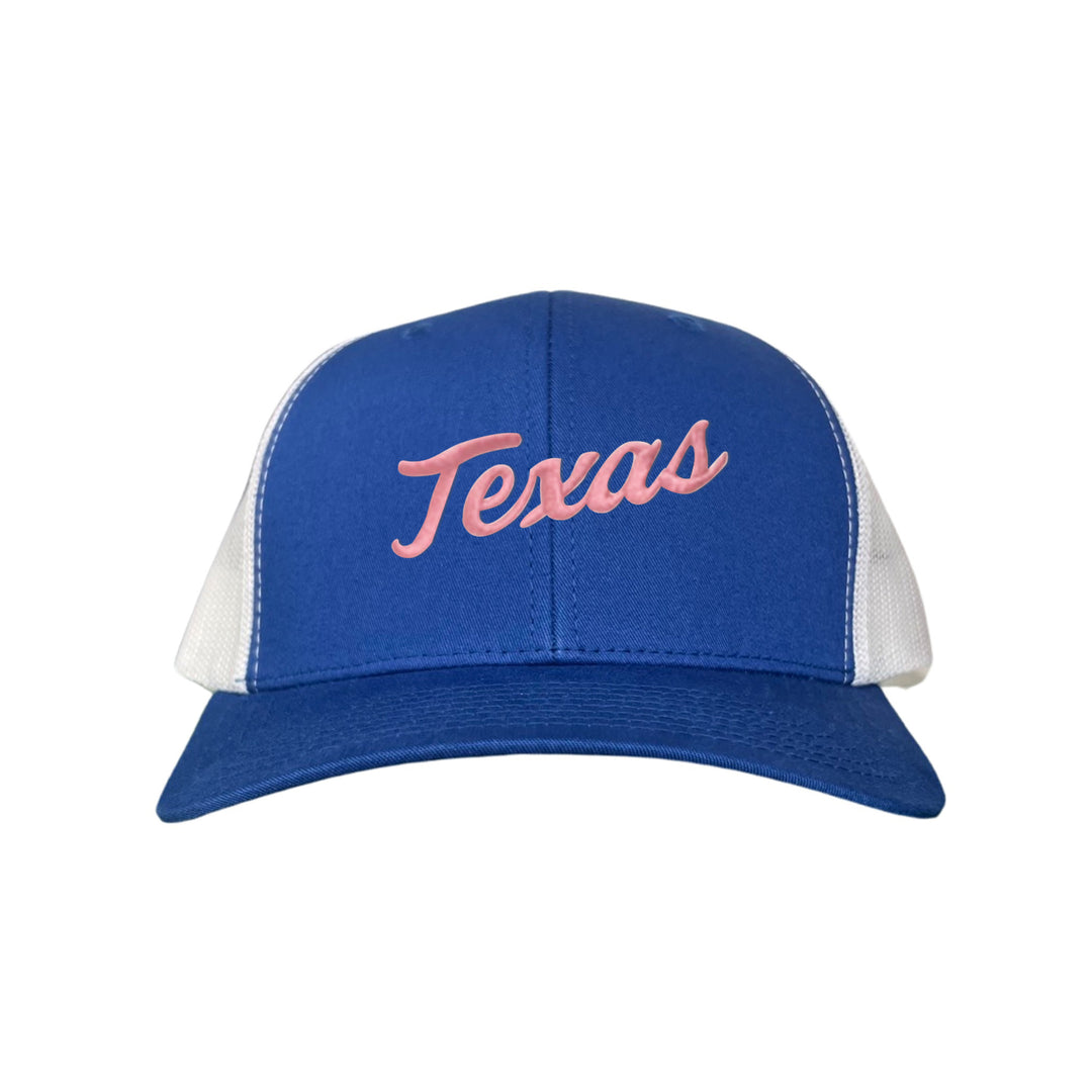 Texas Longhorns / Pink Texas Script Retro / Dad Hat - 021 - CT
