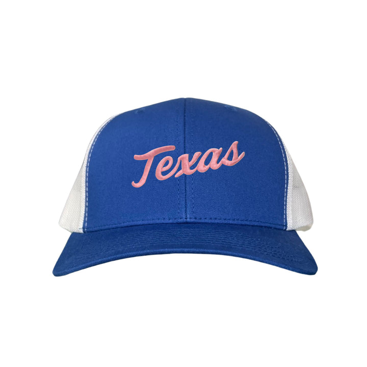 Texas Longhorns / Pink Texas Script Retro / Dad Hat - 021 - CT