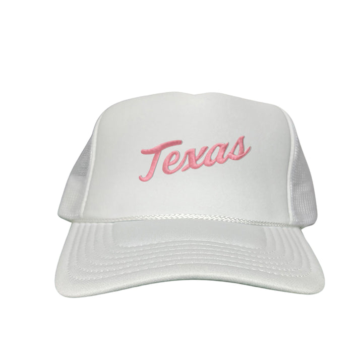 Texas Longhorns / Pink Texas Script Retro / Dad Hat - 021 - CT