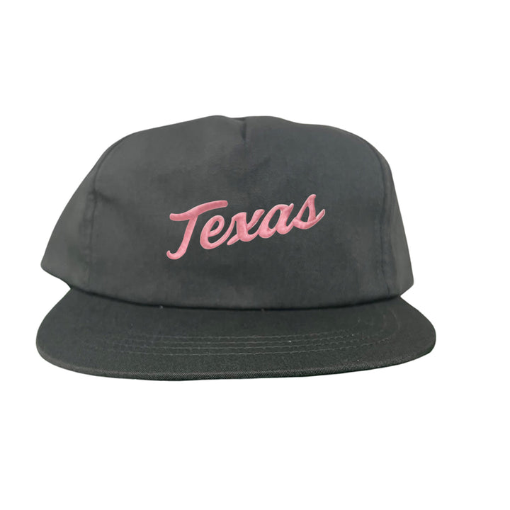 Texas Longhorns / Pink Texas Script Retro / Dad Hat - 021 - CT