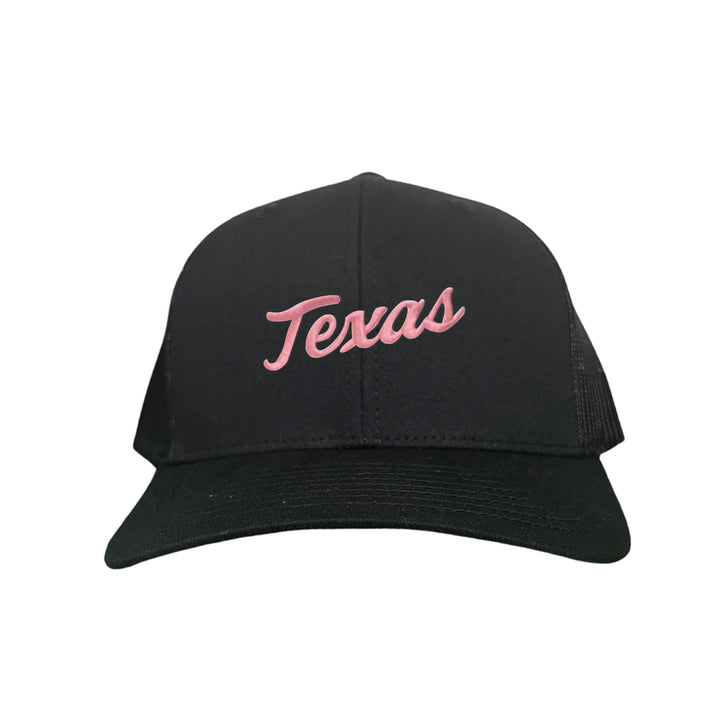 Texas Longhorns / Pink Texas Script Retro / Dad Hat - 021 - CT