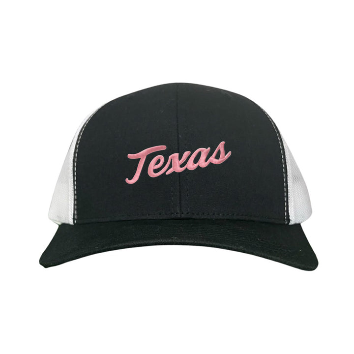 Texas Longhorns / Pink Texas Script Retro / Dad Hat - 021 - CT