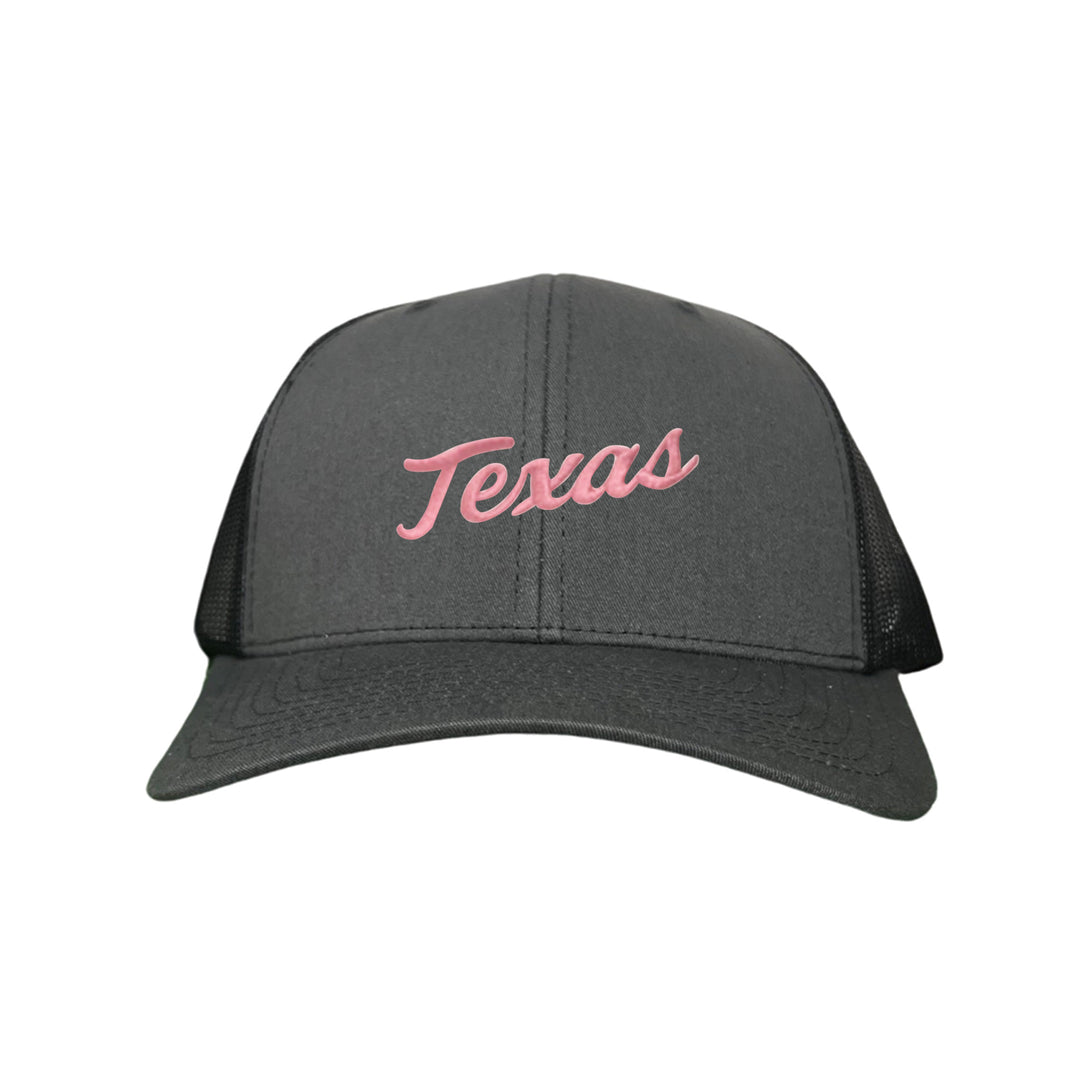 Texas Longhorns / Pink Texas Script Retro / Dad Hat - 021 - CT