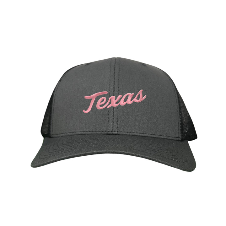 Texas Longhorns / Pink Texas Script Retro / Dad Hat - 021 - CT